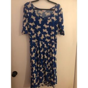 LuLaRoe Nicole Dog Dress